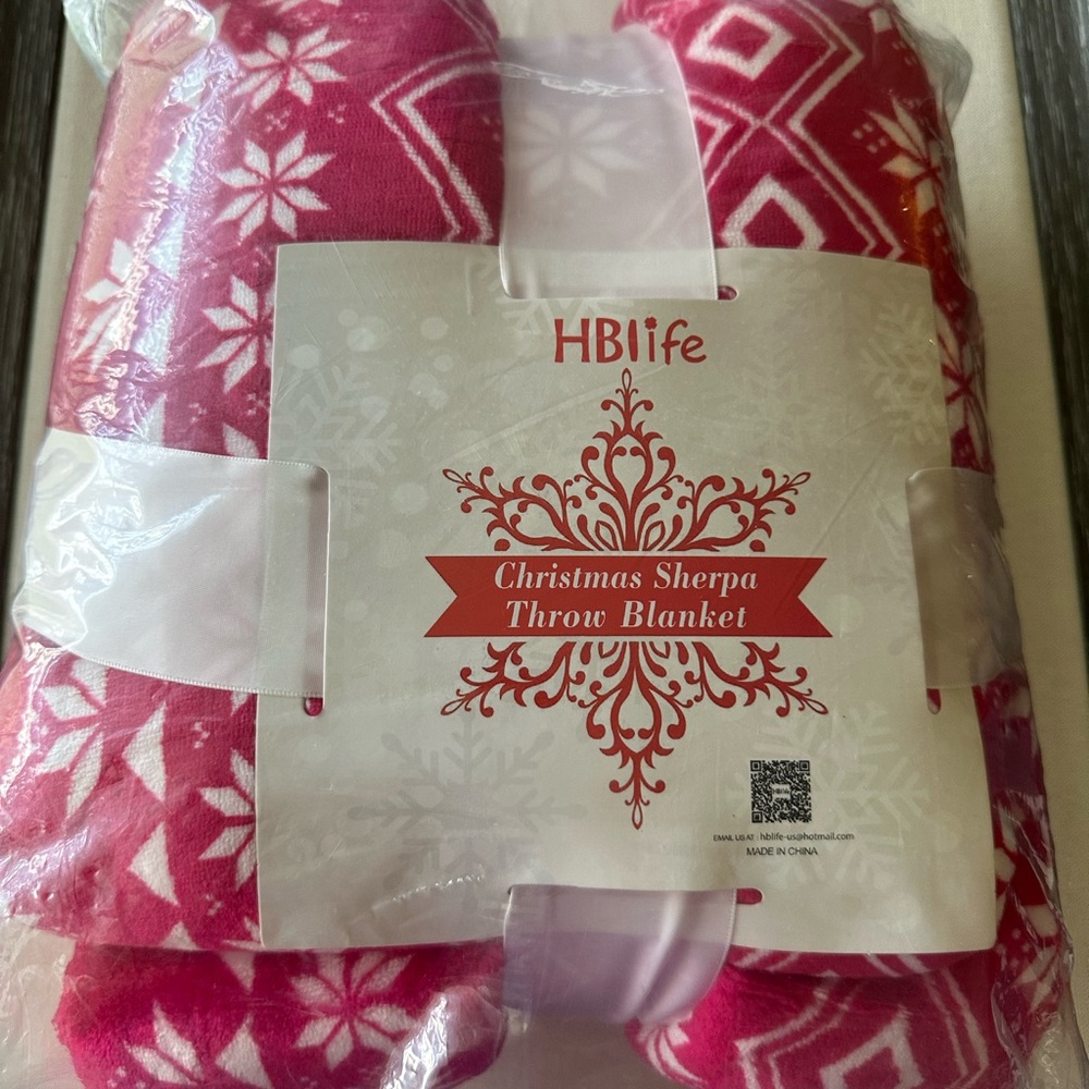 HBlife Christmas Throw Blanket